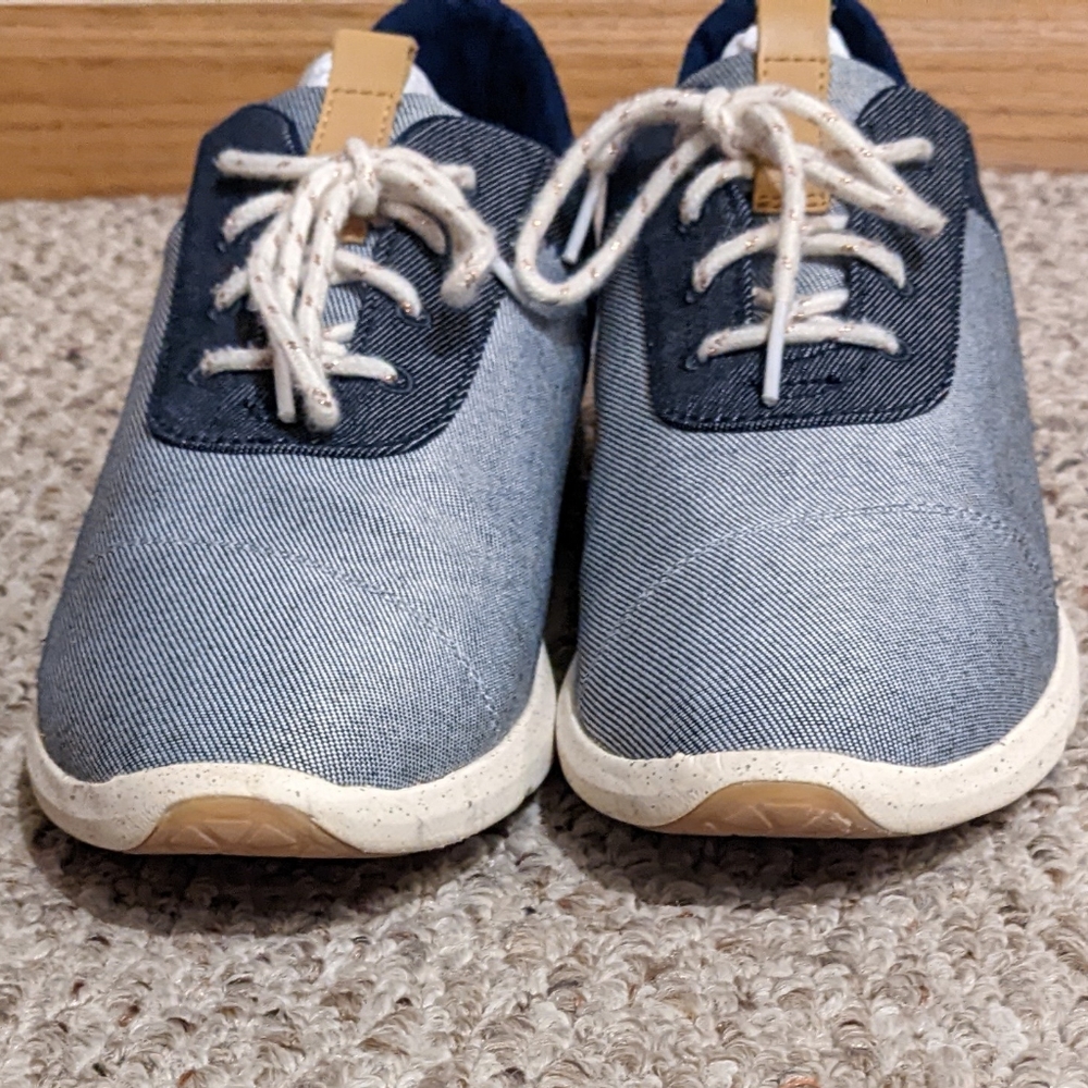 TOMS Cabrillo Sneakers in Blue Denim, Women's 11 - Picture 10 of 10